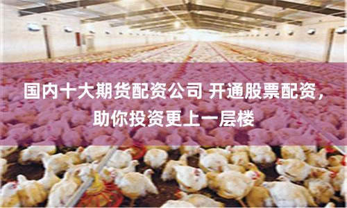 国内十大期货配资公司 开通股票配资，助你投资更上一层楼