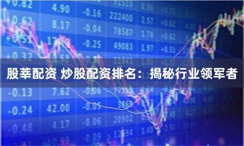 股莘配资 炒股配资排名：揭秘行业领军者